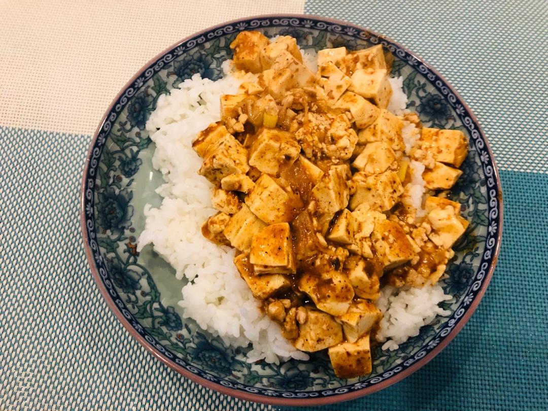 考拉啦720做的麻婆豆腐盖饭