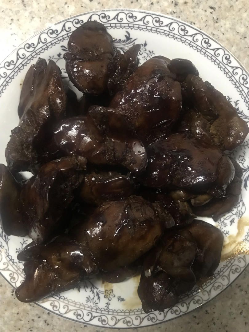 简单美味酱鸡肝