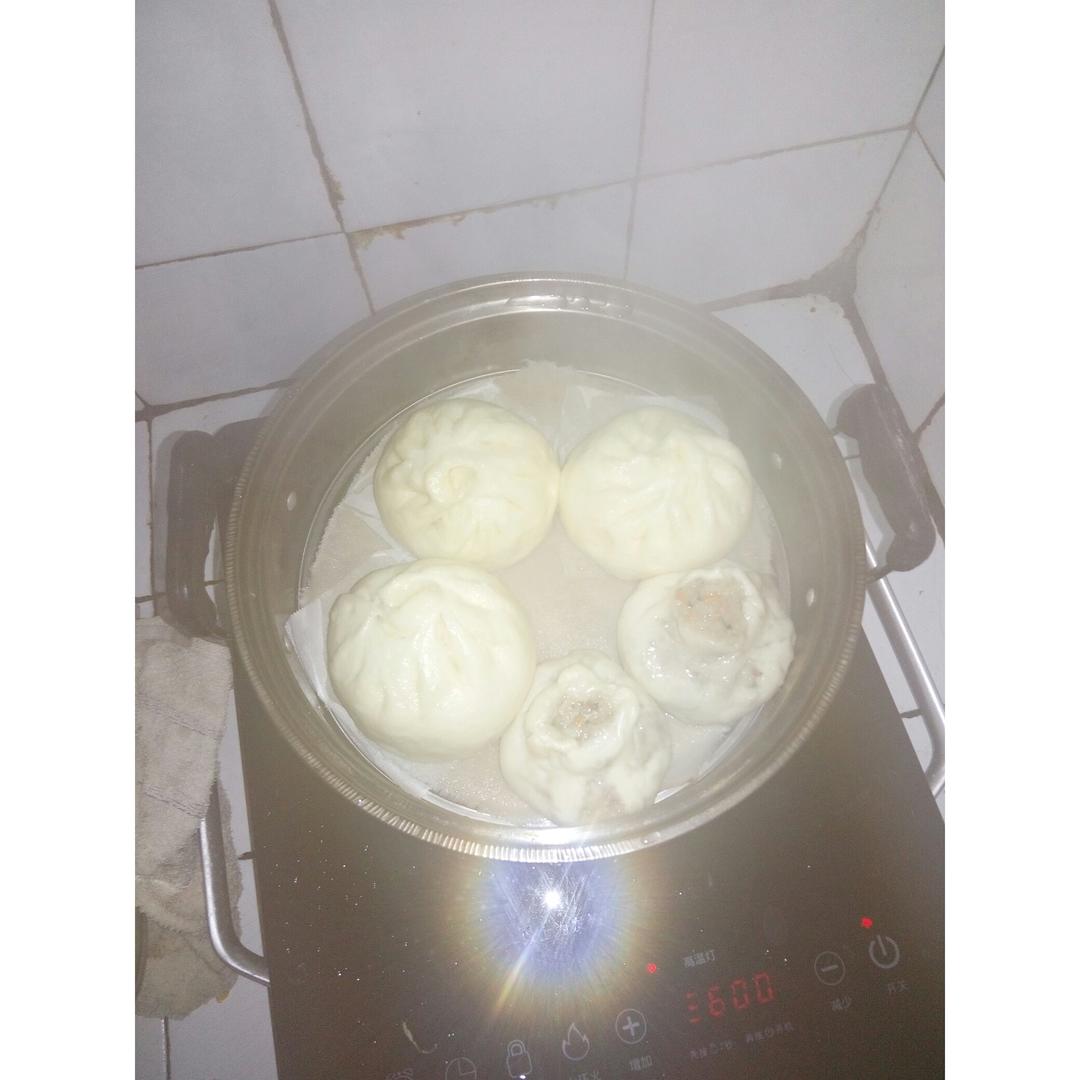 家庭手工肉馅大包子