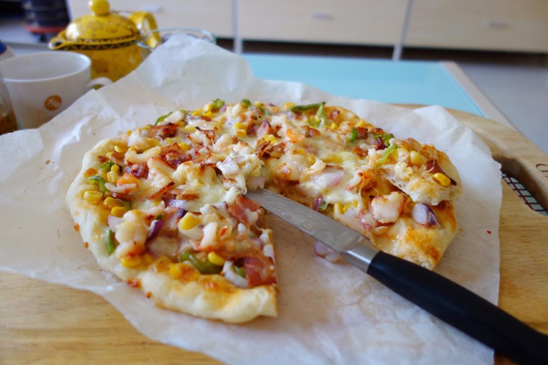新手披萨饼皮pizza(能开餐厅那种)