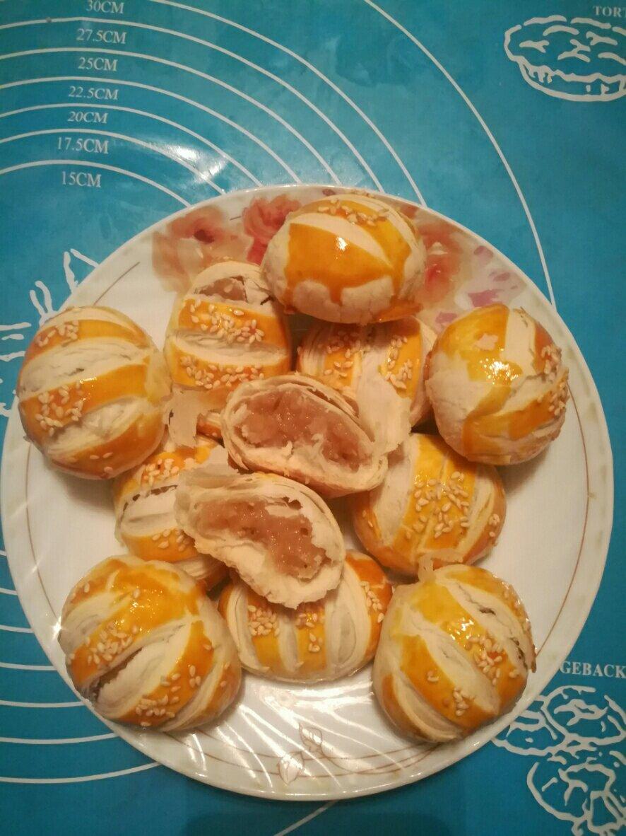 酥到掉渣的老婆饼 糯米馅（无需揉出膜）