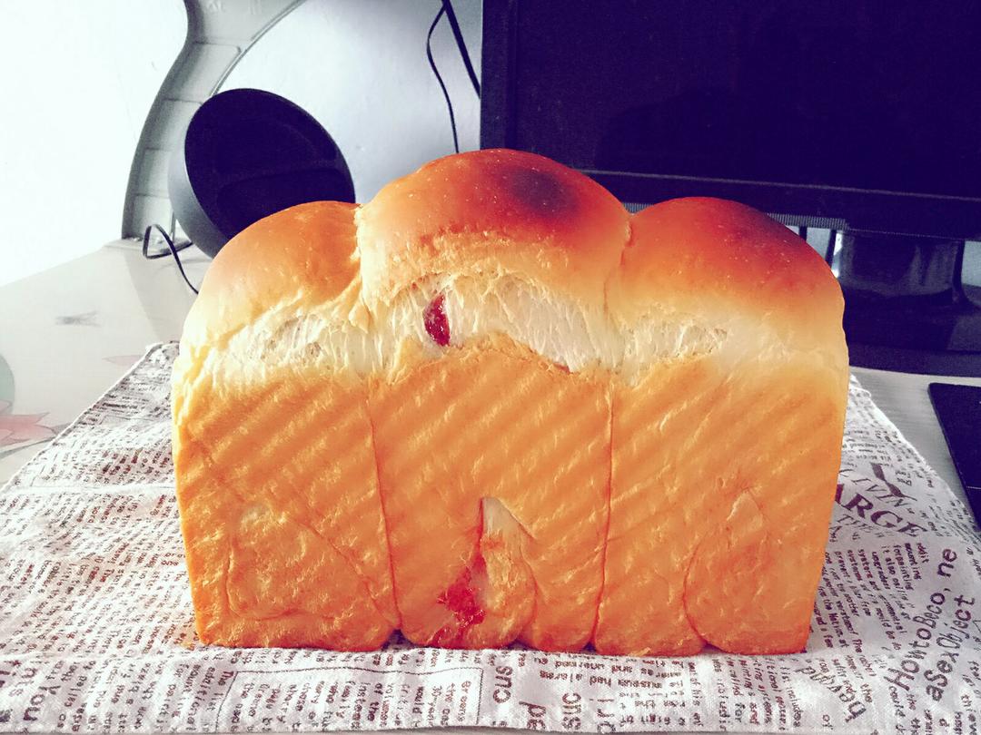 果酱吐司的做法