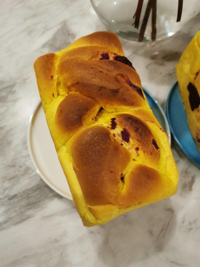 早餐吐司【南瓜紫薯】