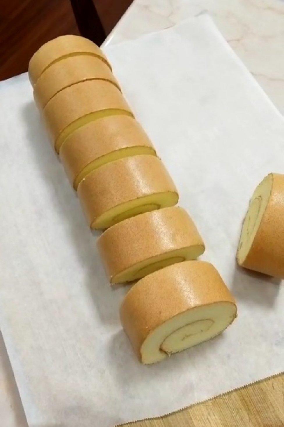 原味蛋糕卷
