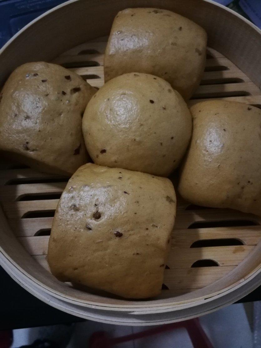 有着面包口感的红糖馒头（一次发酵）