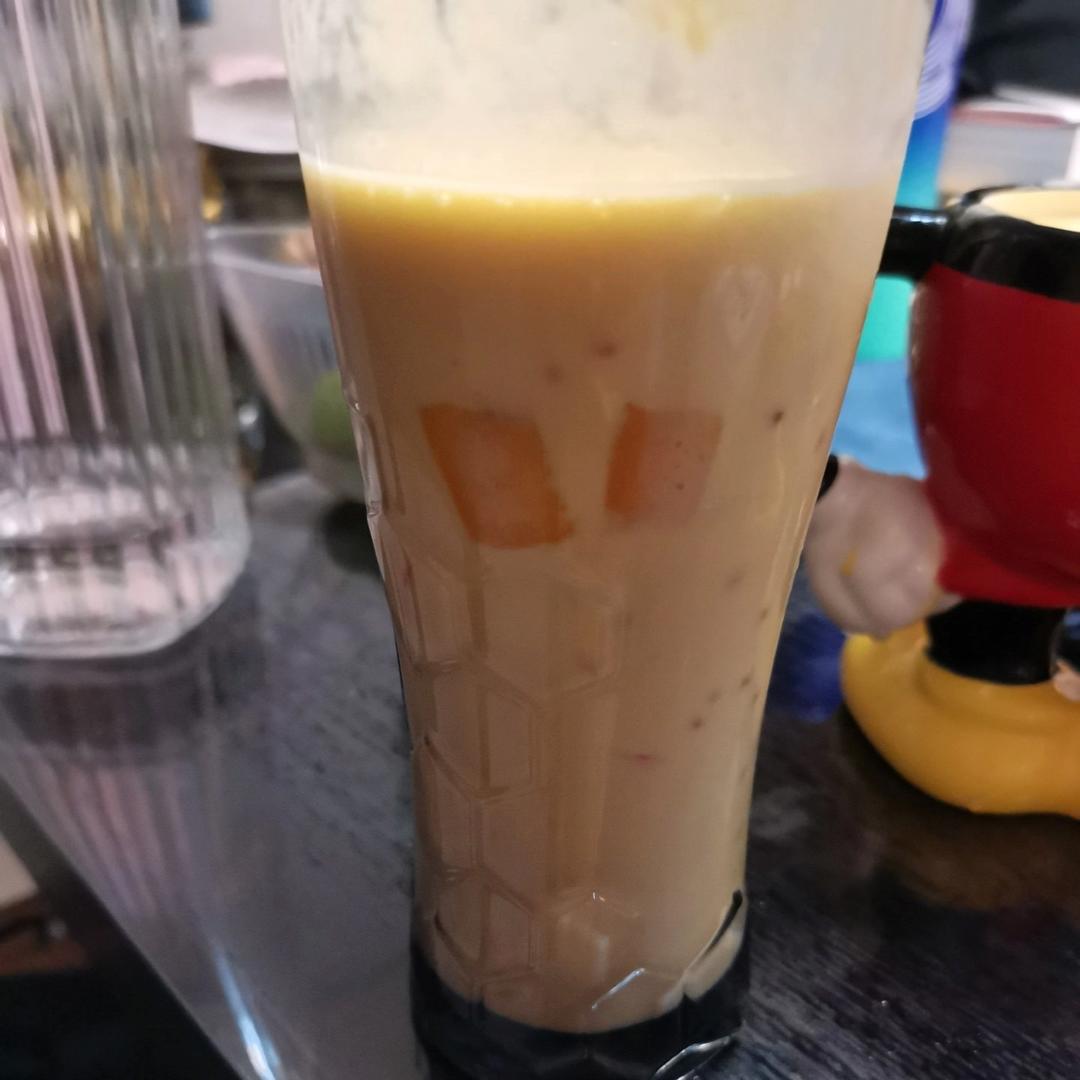 港式甜品——杨枝甘露(芒果西米露)附芒果花切法