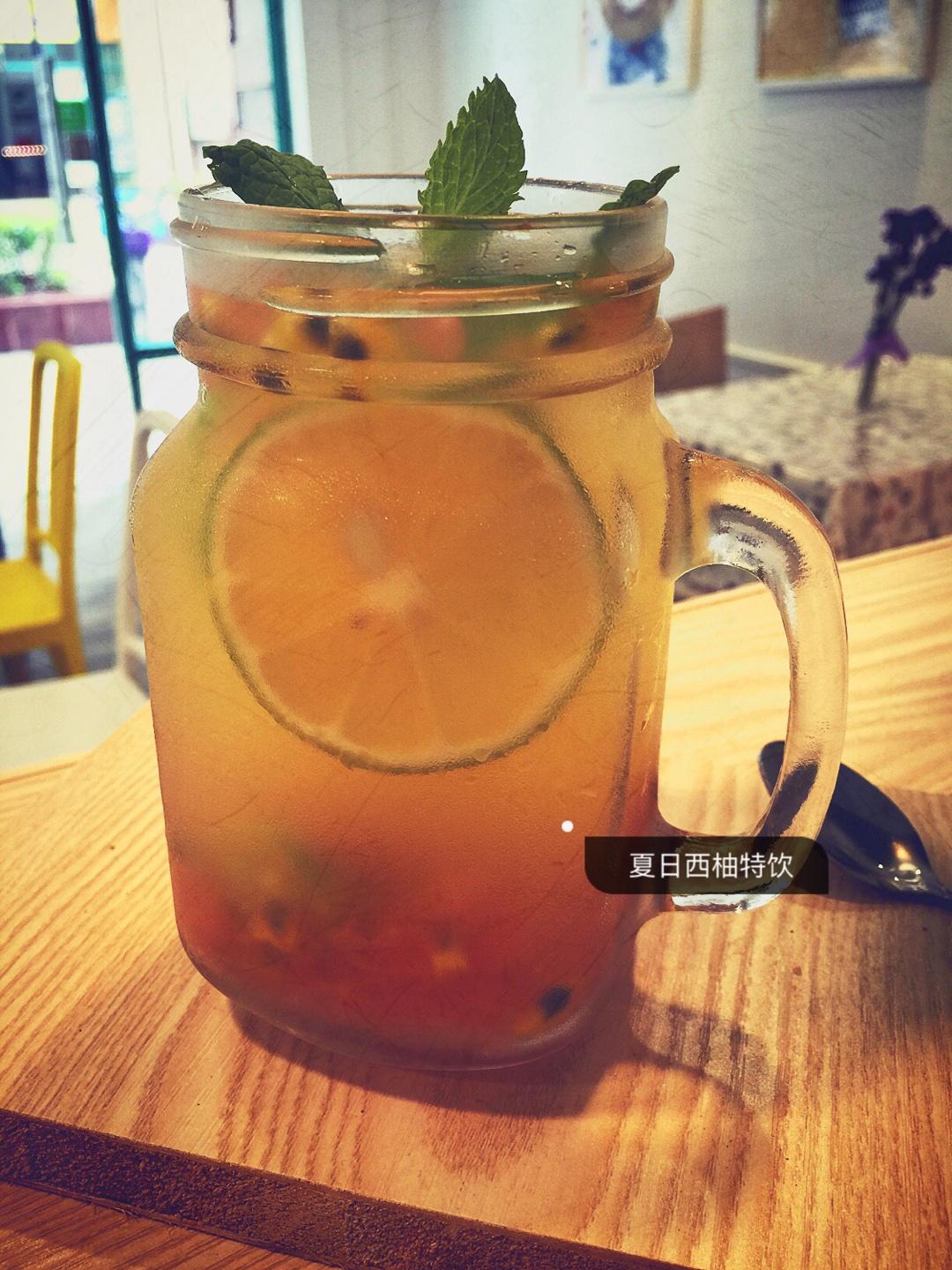 夏日西柚特饮的做法