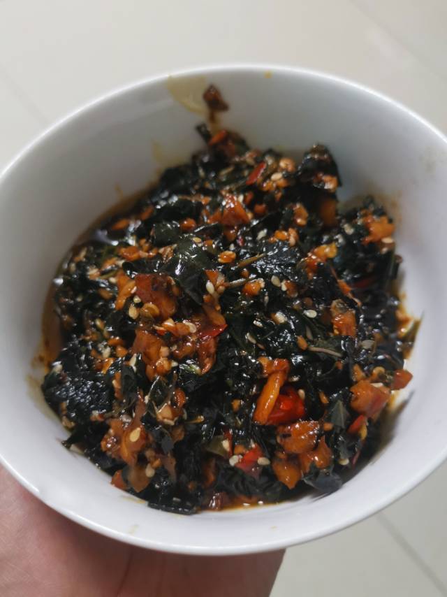 这是什么神仙味儿紫苏酱--无敌啦！