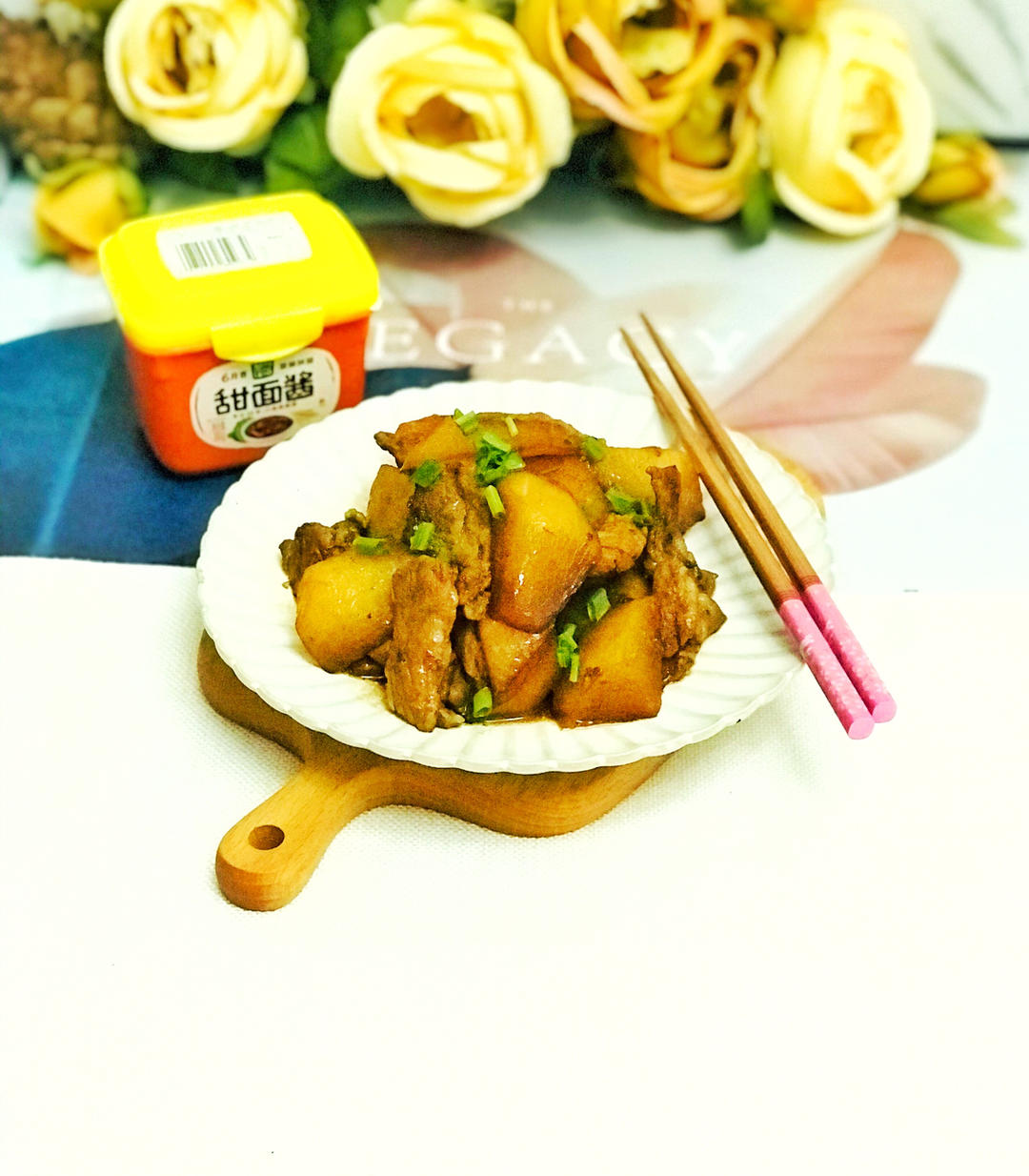 酱烧猪肉萝卜