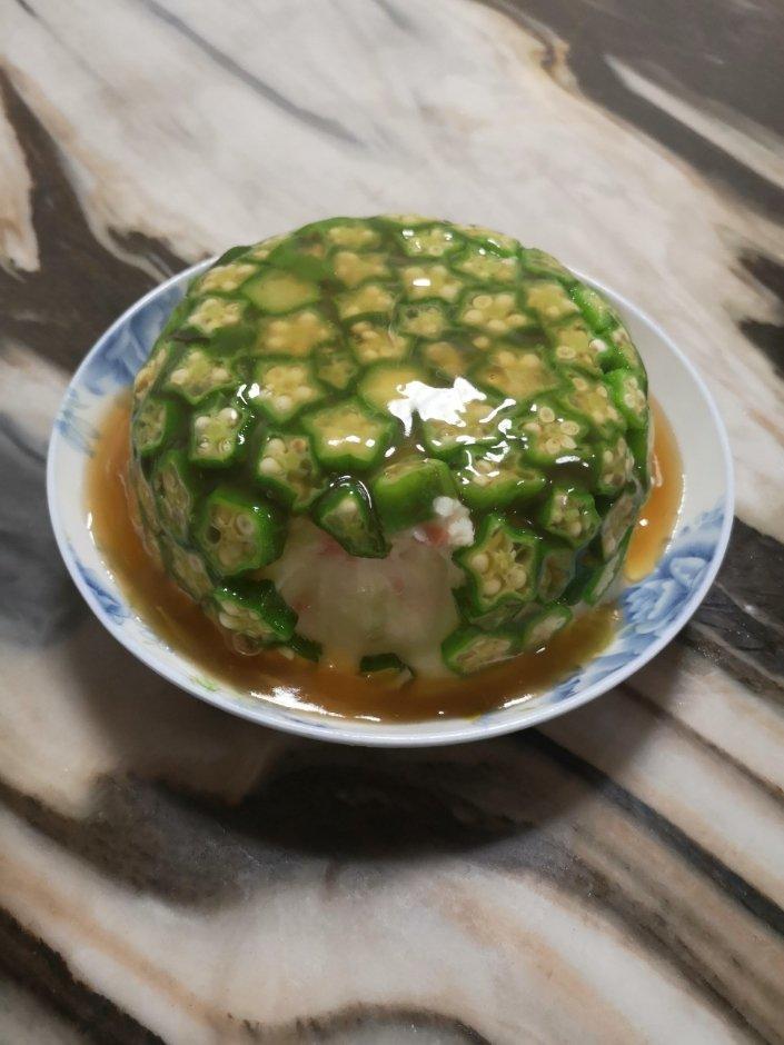 土豆泥秋葵