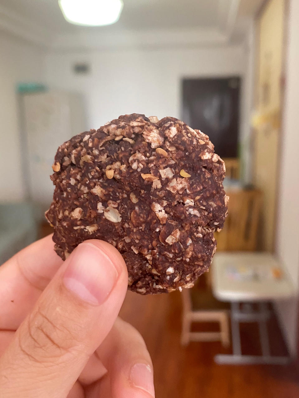 少糖少油可可燕麦饼干（懒人版）