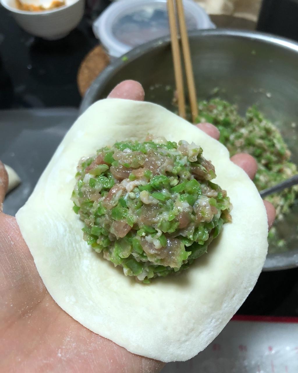 包子馅之豇豆猪肉馅