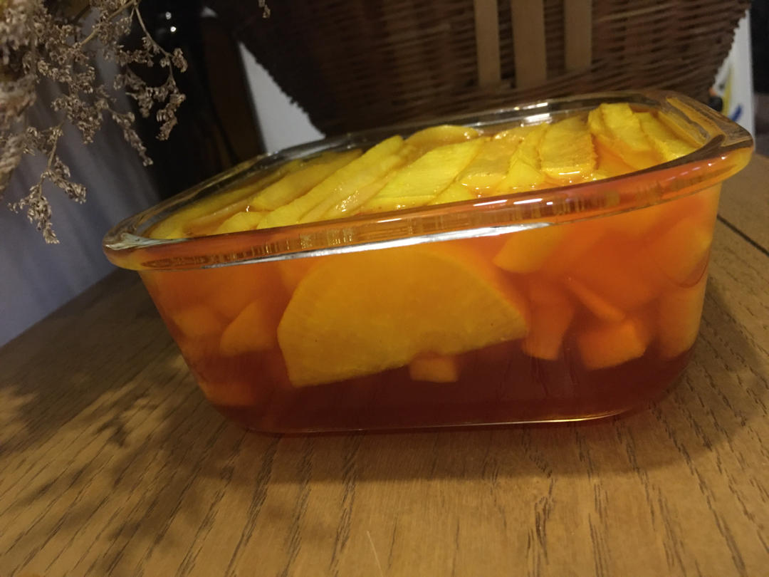 沫小-喵做的韩式黄大根