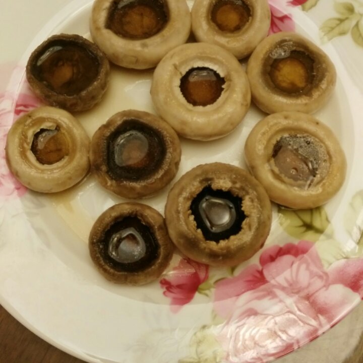 保留最原始鲜味儿的煎口蘑