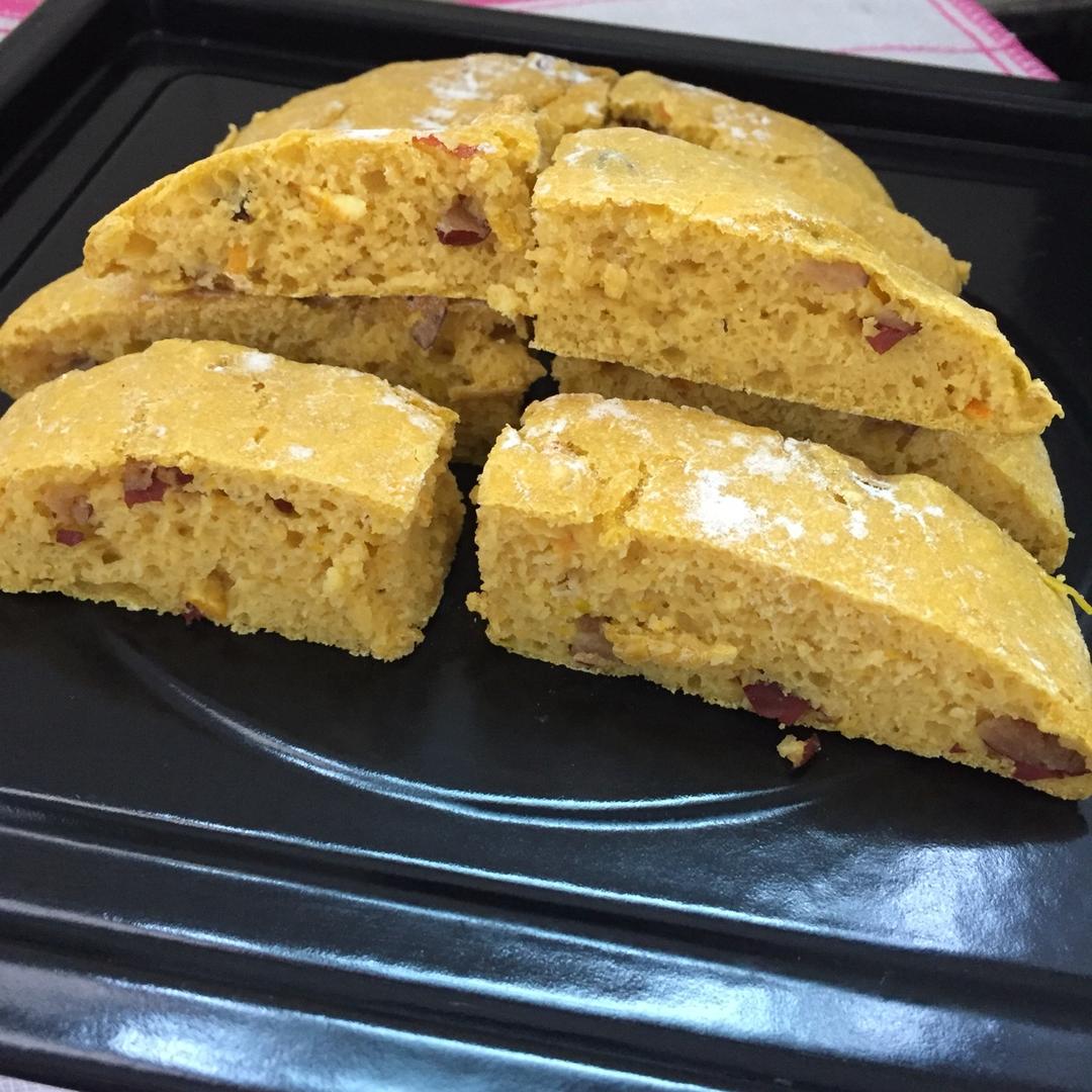 免揉欧式面包 （2）- 南瓜提子包