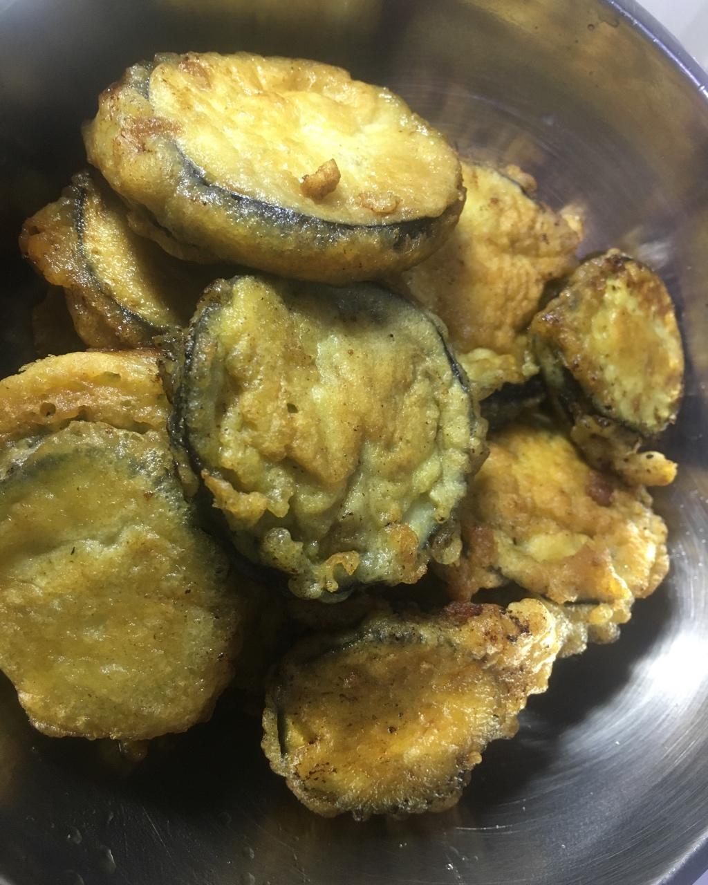 炸茄子盒