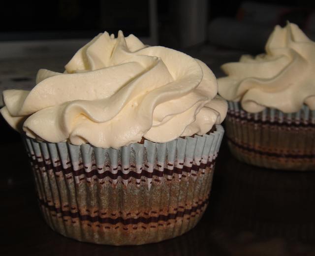 百利甜酒cupcake——咖啡与奶油的浓醇香的做法