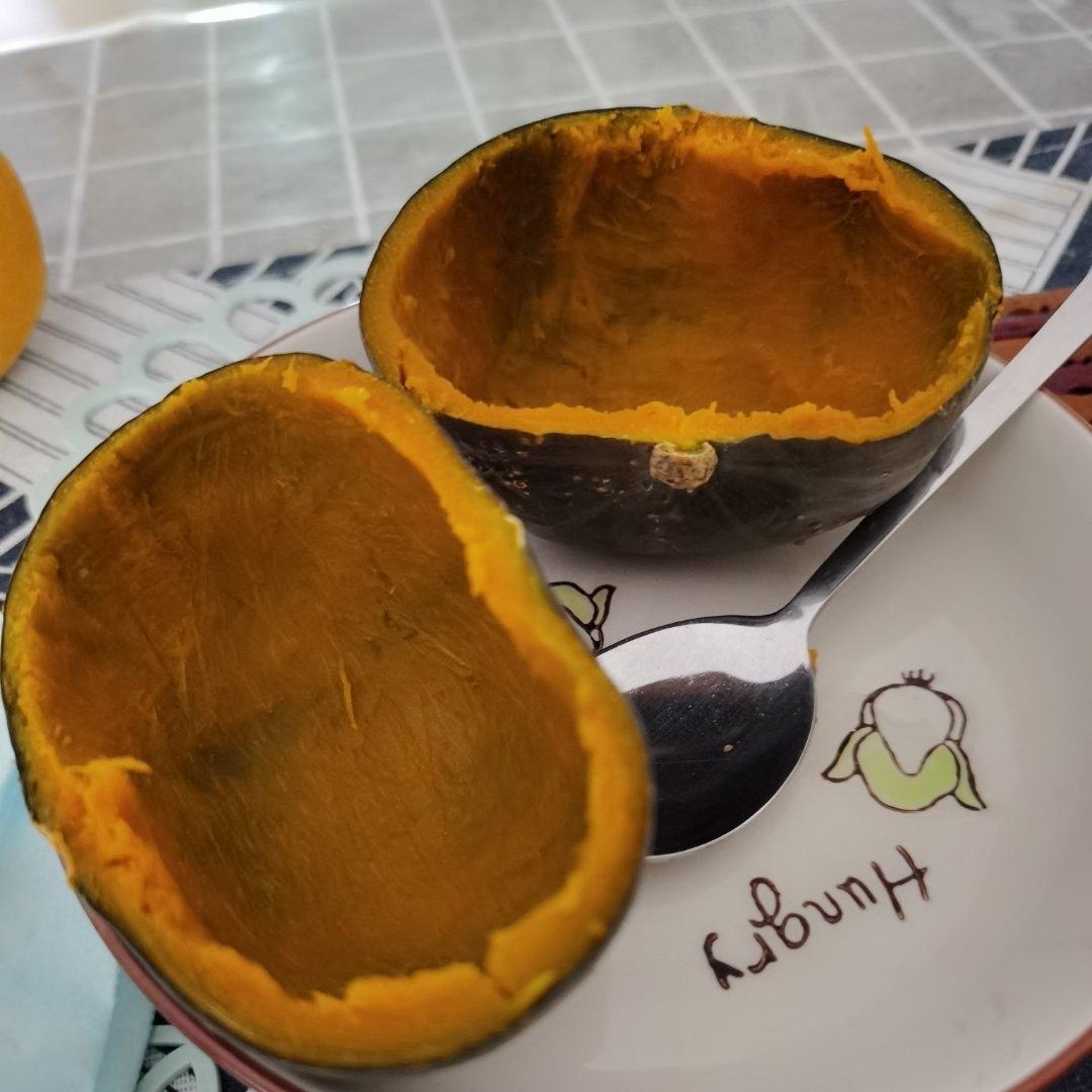毫无技术含量之蒸贝贝南瓜