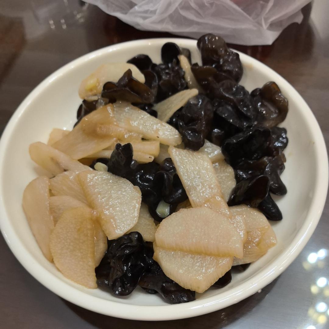 山药炒木耳