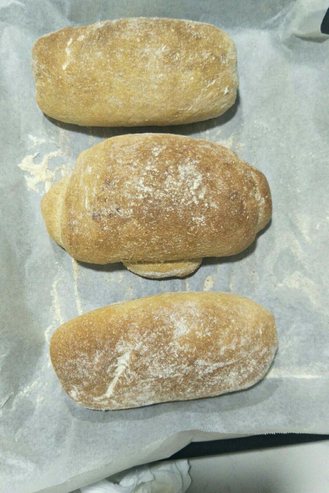 无油无糖全麦果干面包