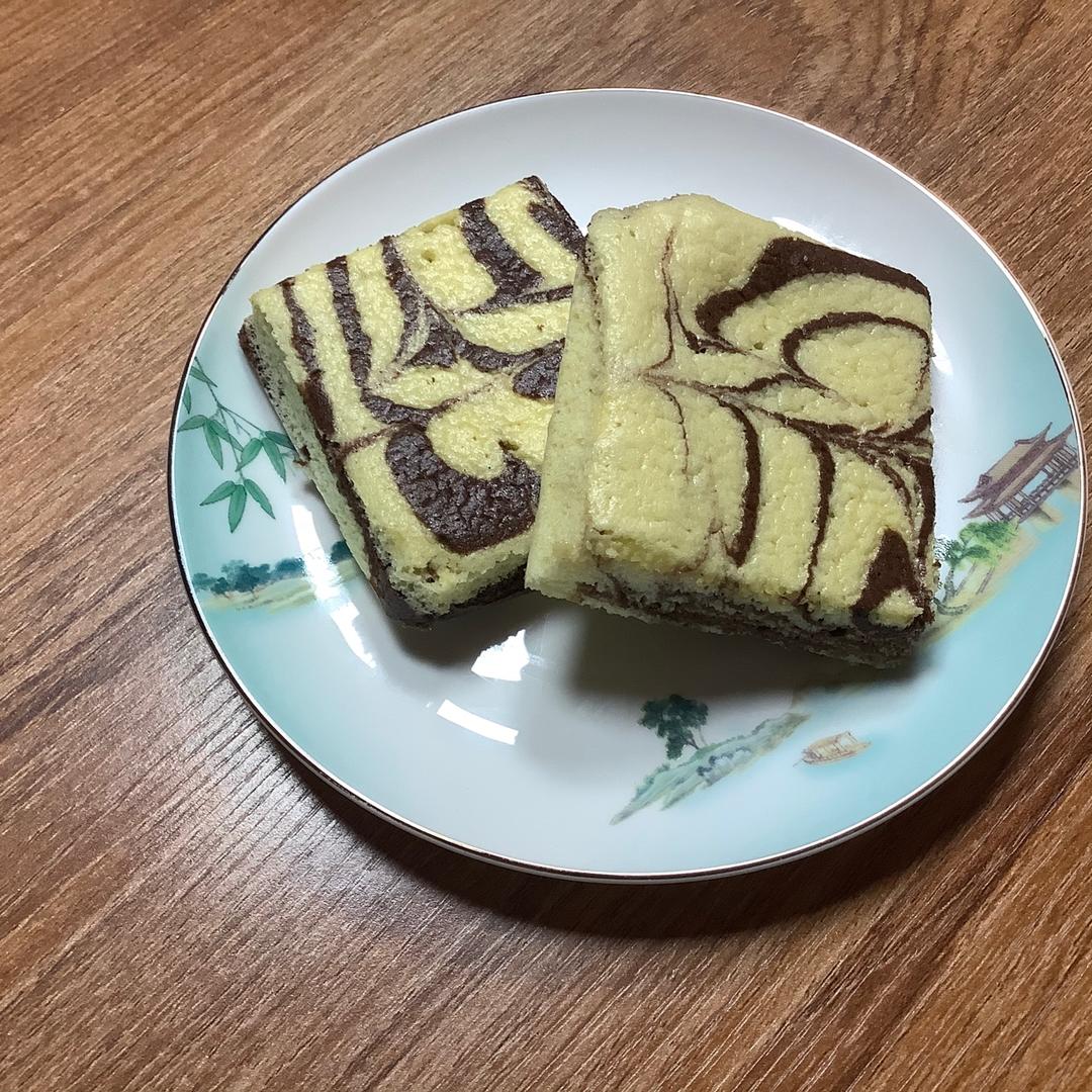 斑马纹酸奶蛋糕