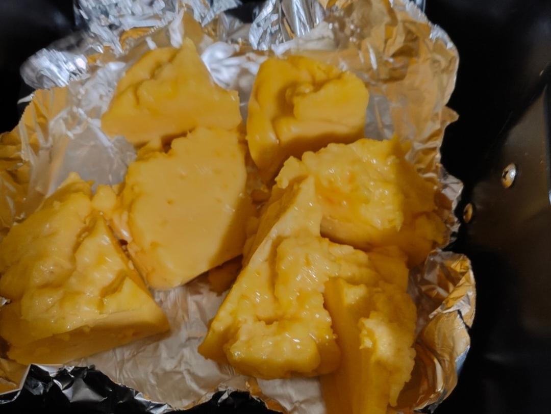 空气炸锅烤牛奶！外焦里嫩！好吃绝了！