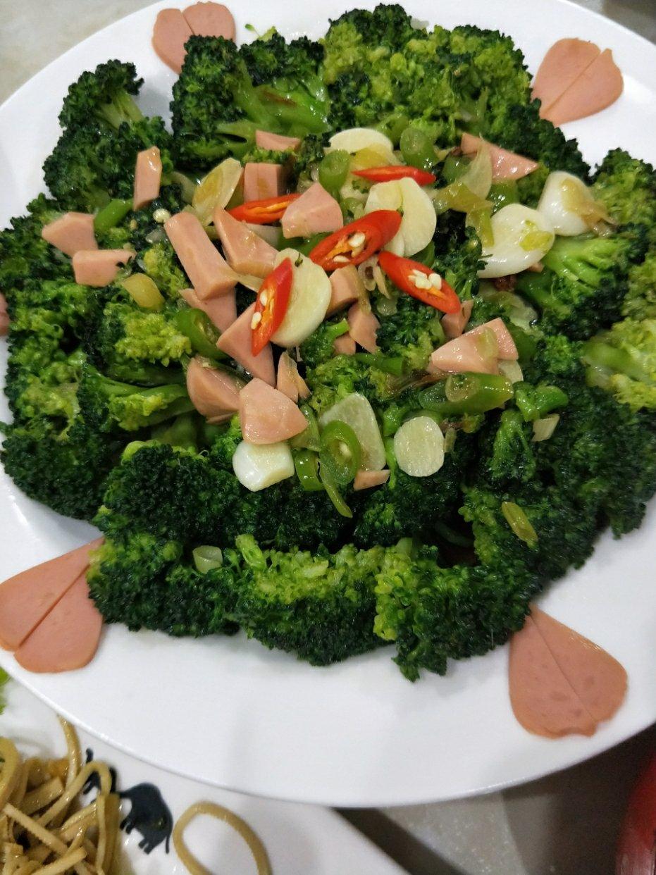 蚝油蒜蓉西兰花