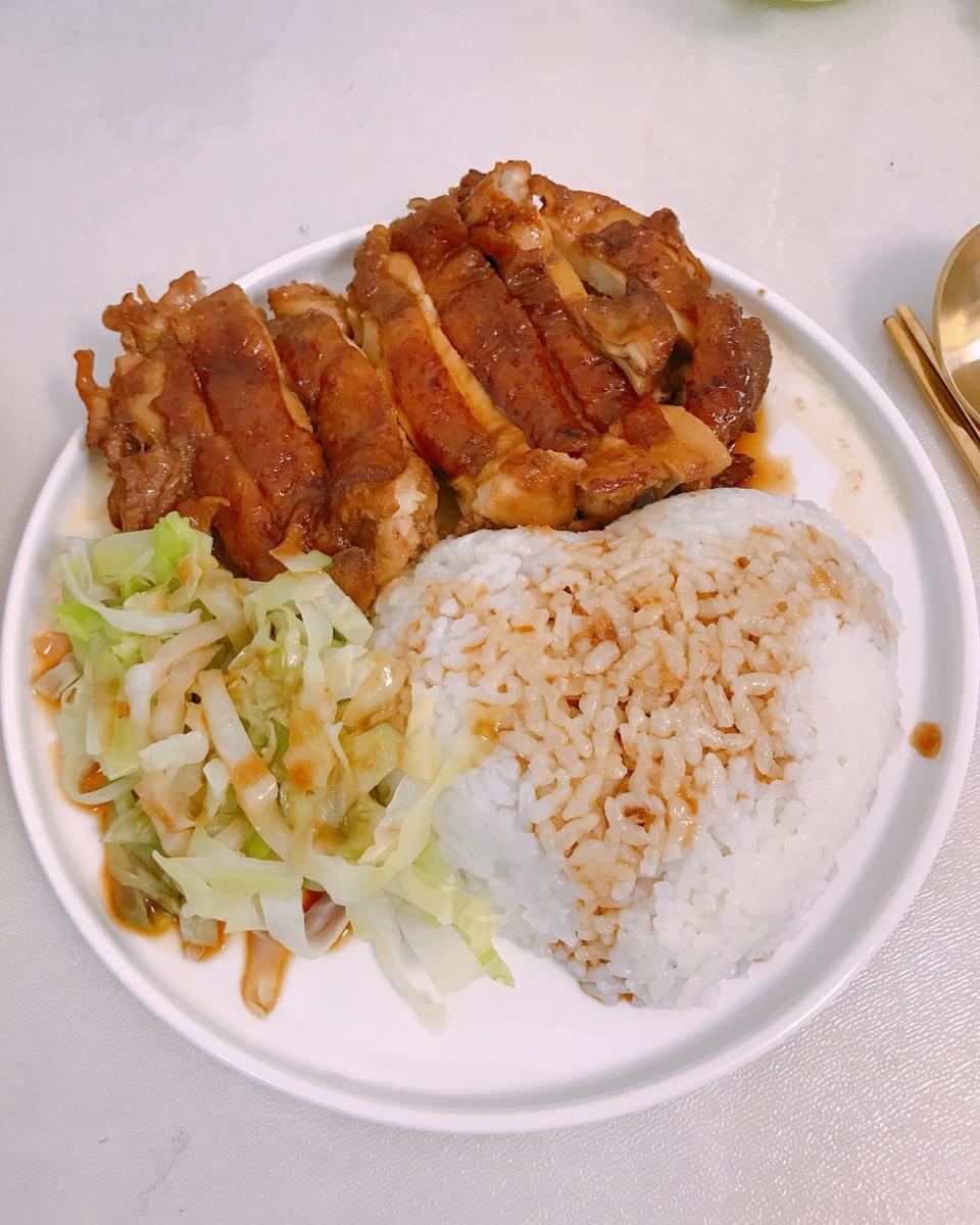 照烧鸡腿饭