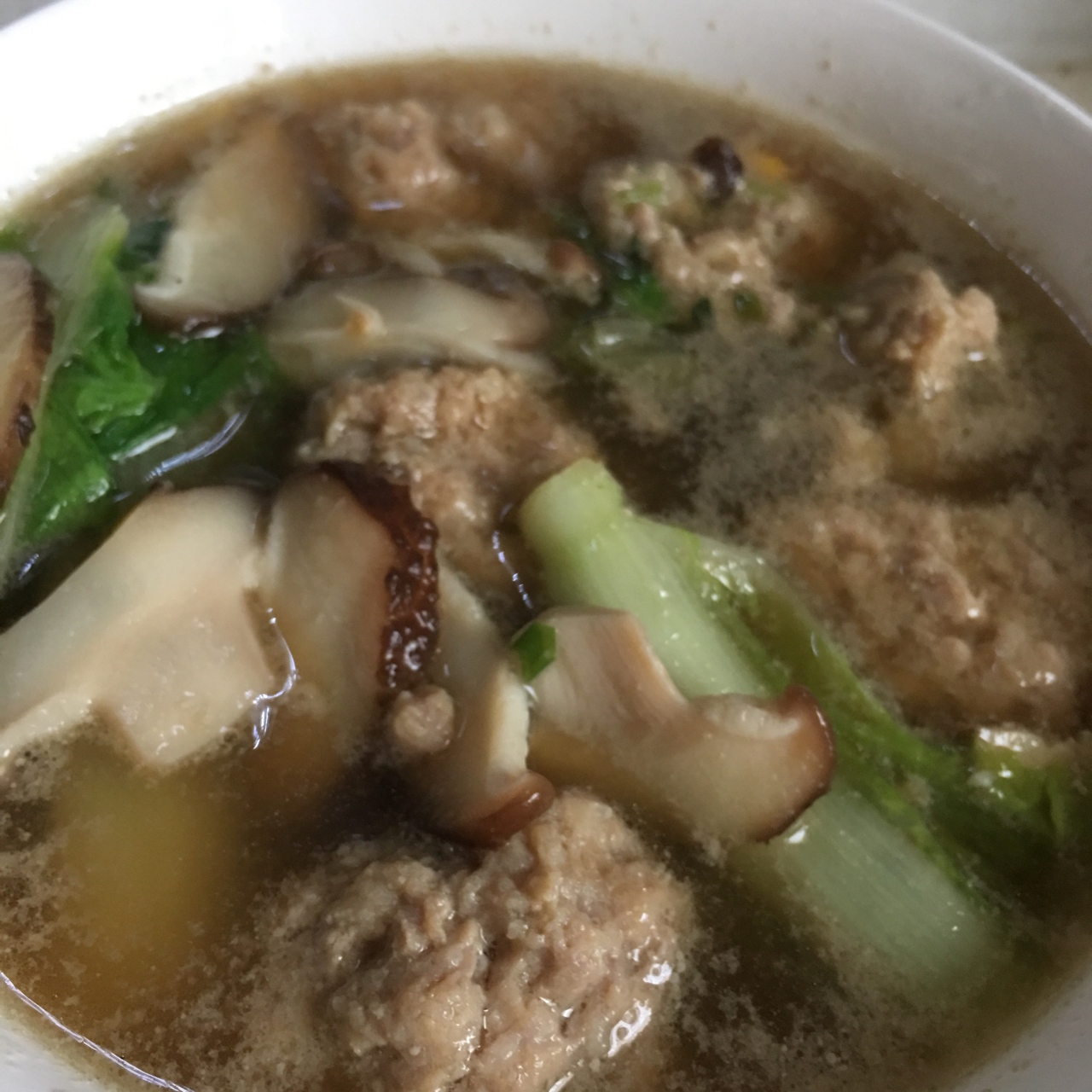 手工肉丸汤