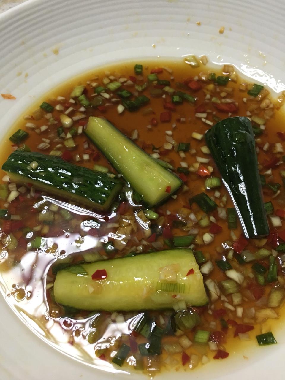 酸甜拌瓜条