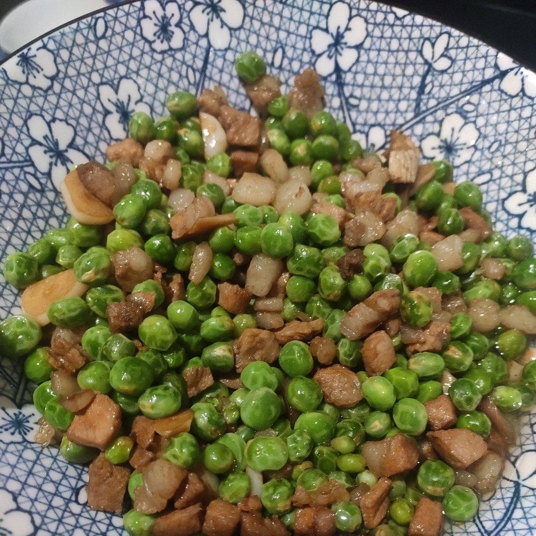 快手菜 青豆炒肉