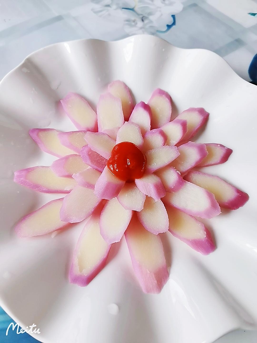 花开富贵（山药火龙果）