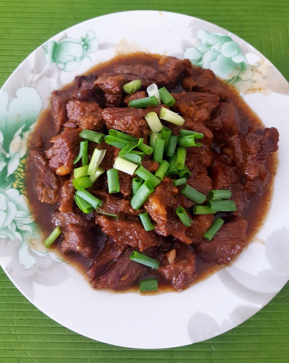 晗祺做的家常红烧牛肉