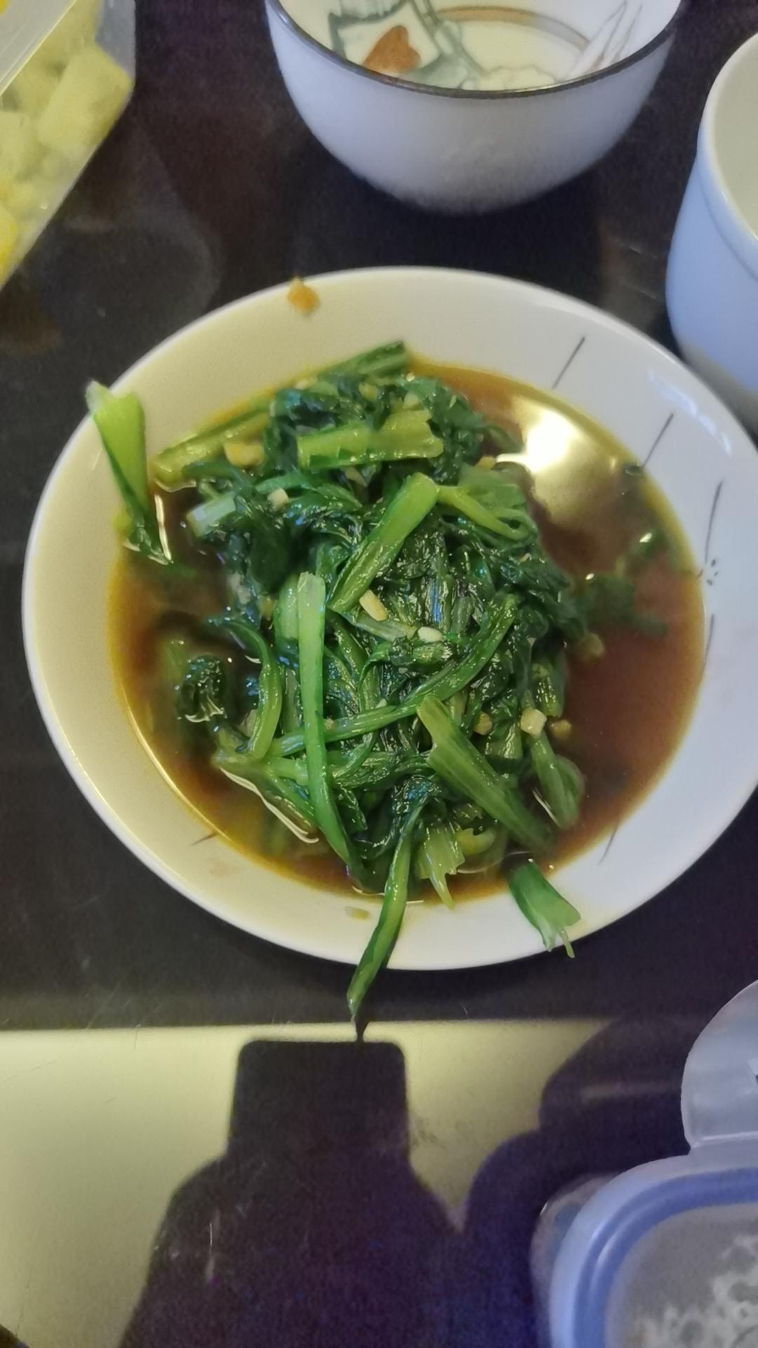 小美·精准控油保鲜 炒蔬菜    蒜香皇帝菜/茼蒿