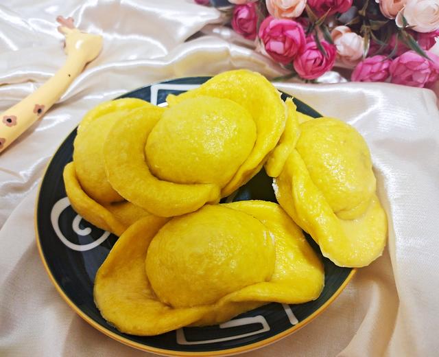 元宝豆沙包的做法