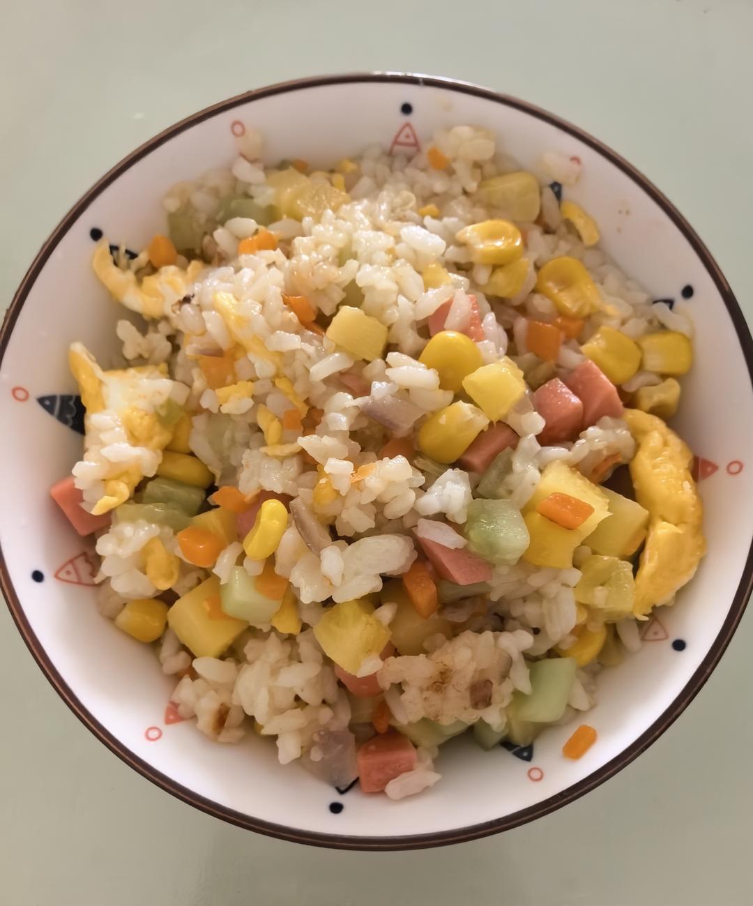 🔥无敌美味菠萝饭，一粒米饭都不剩‼️