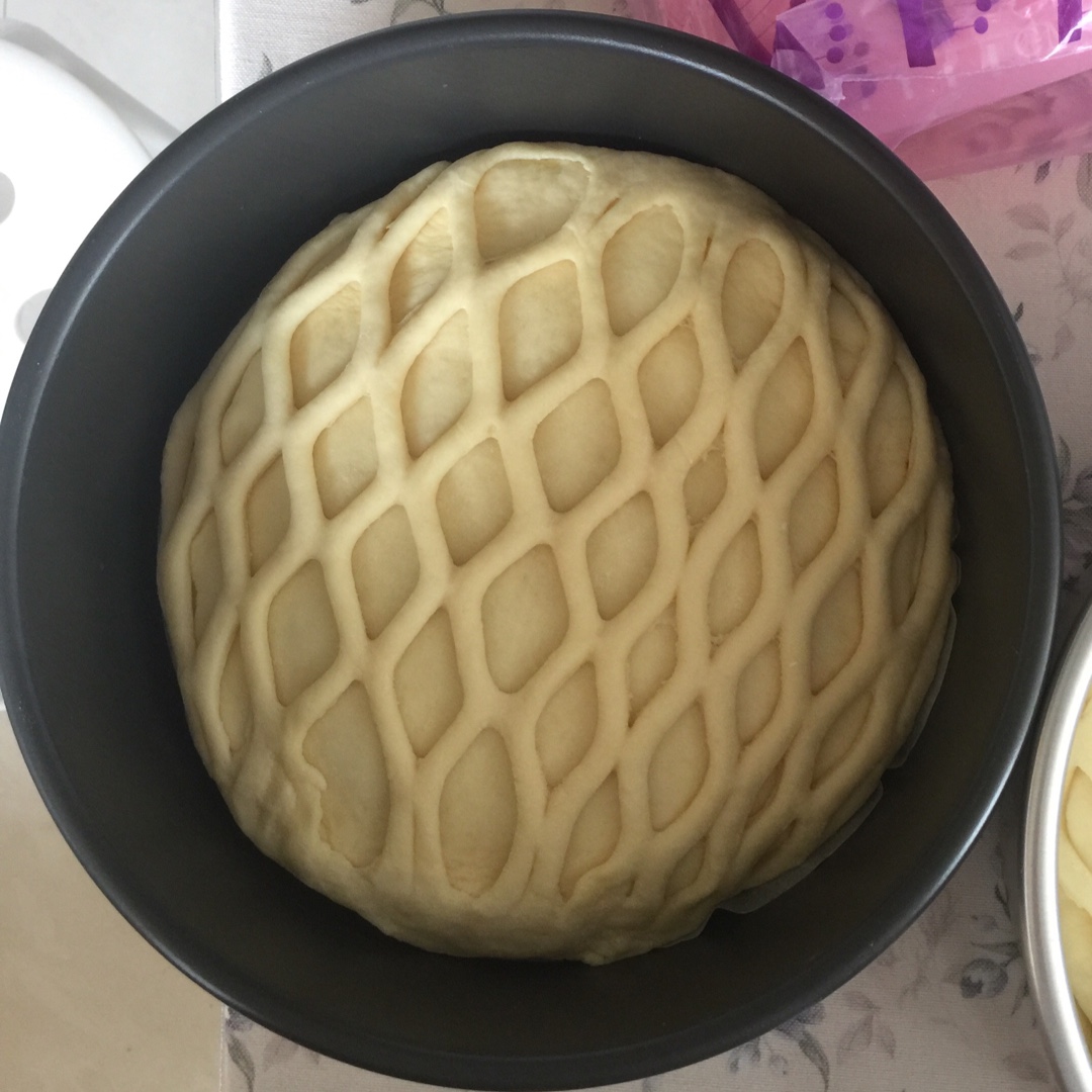 网纹果酱夹心面包