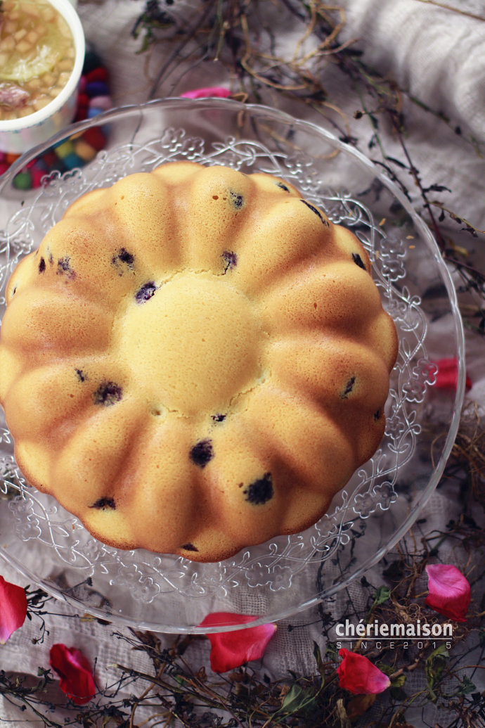 蓝莓重磅乳酪蛋糕的做法