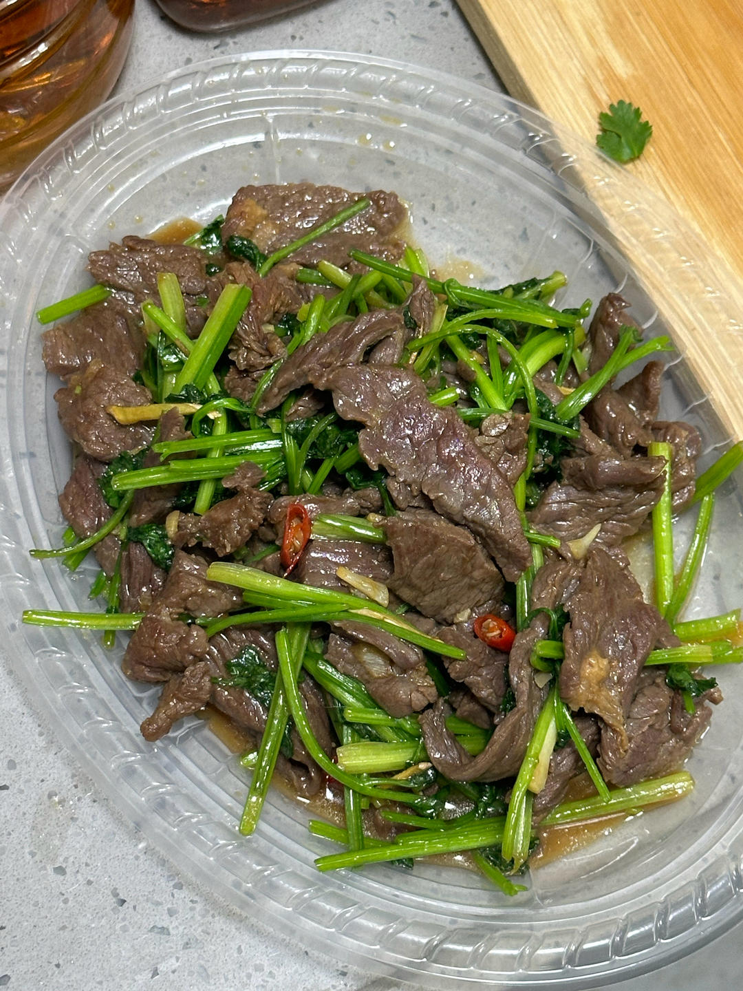 香菜牛肉