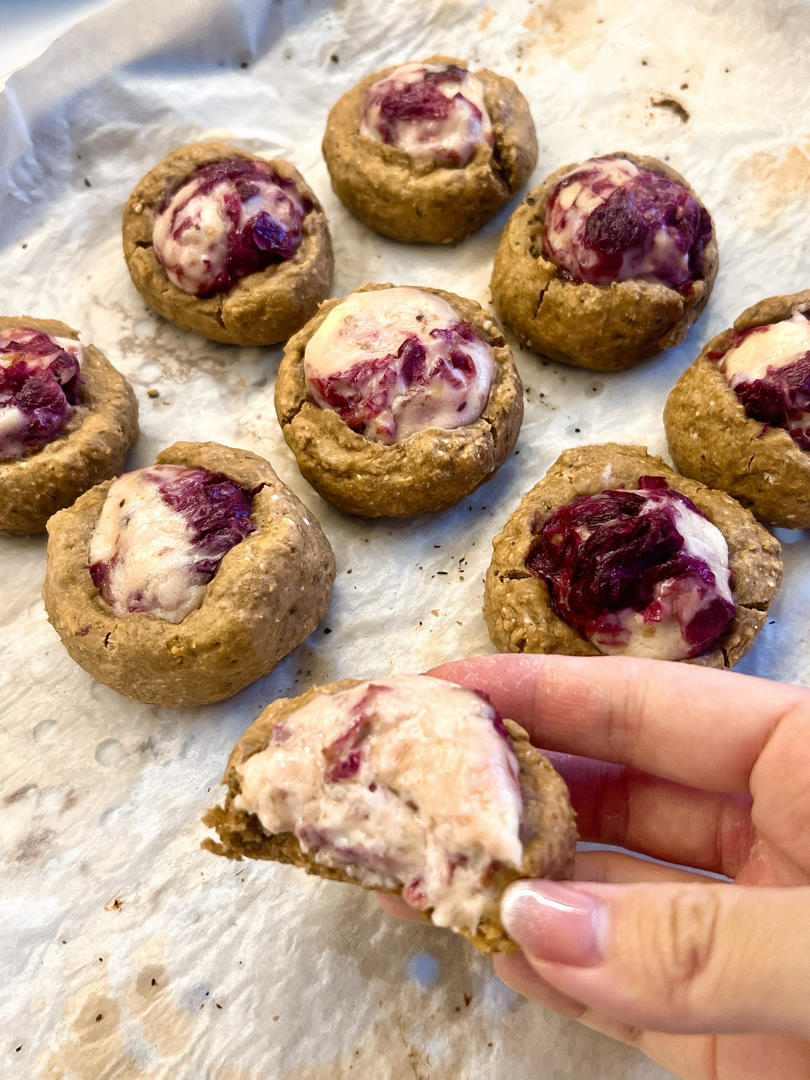 🔥私房爆款|玫瑰莓莓冰乳酪司康❗️冻啃好绝‼️