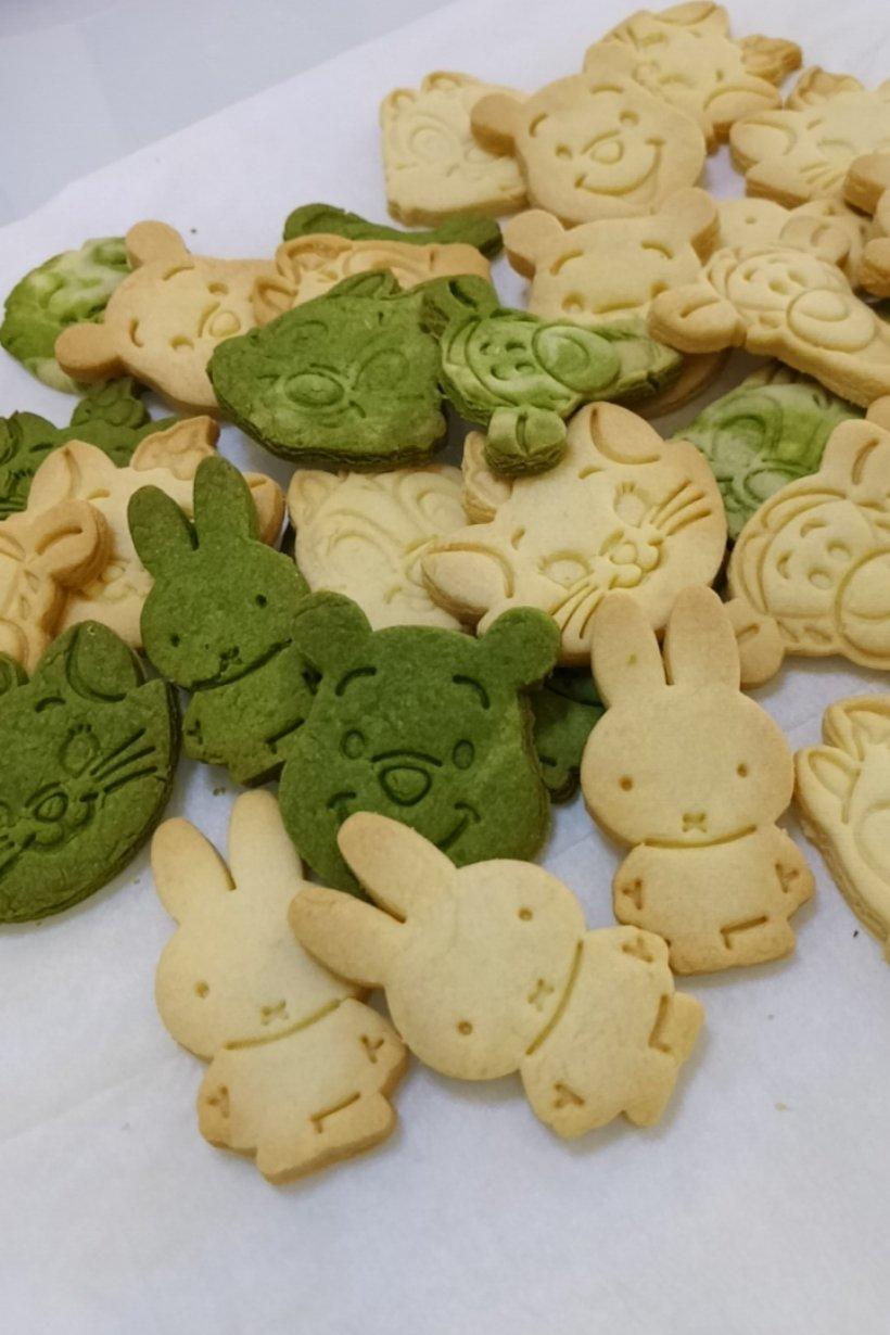 奶香造型曲奇【附曲奇平整、花纹明显小诀窍、可做糖霜饼干底】