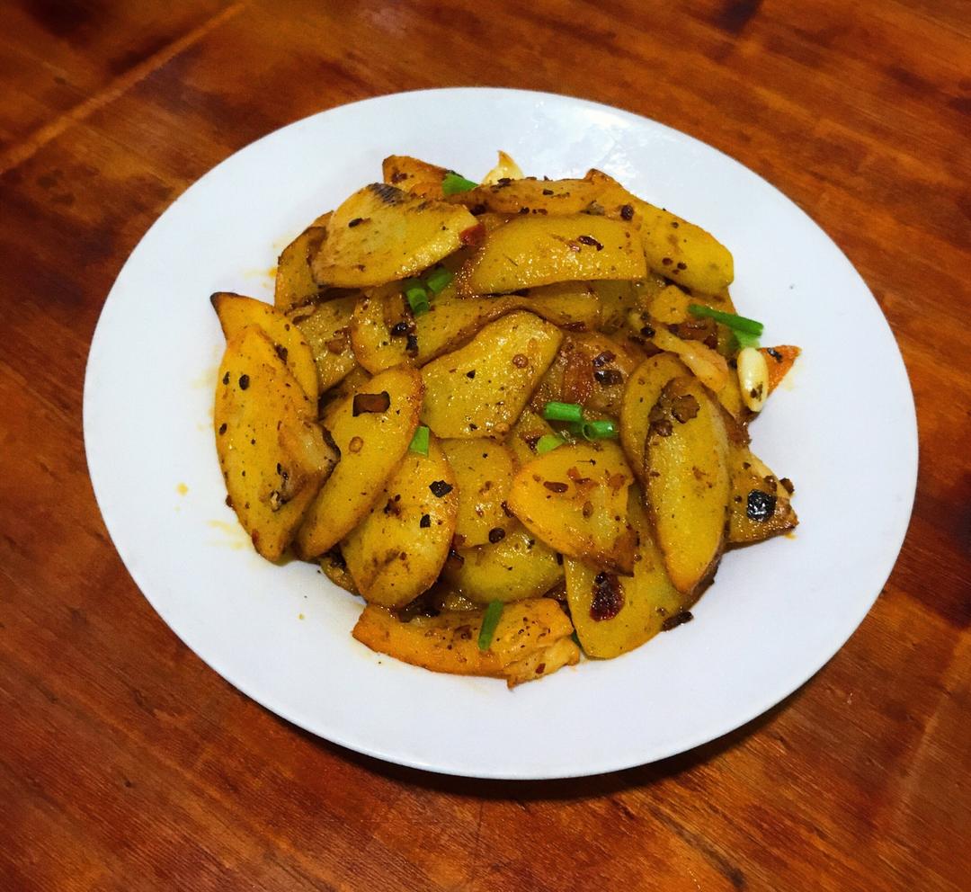 干锅土豆片