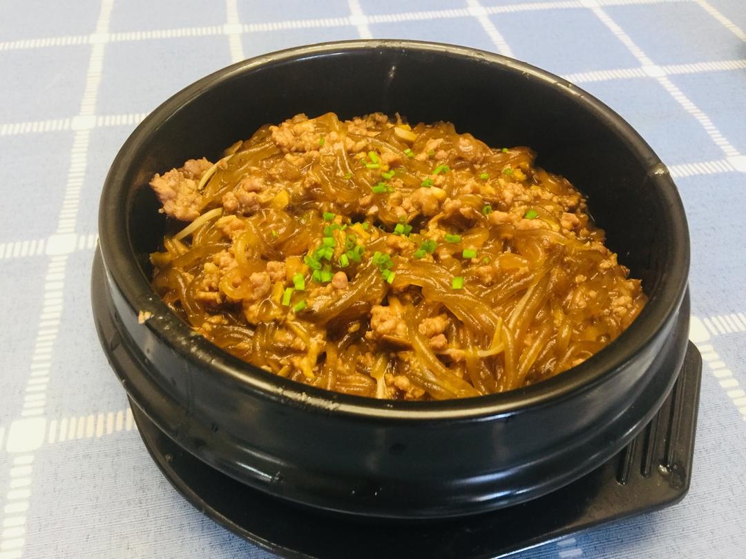 肉末粉丝煲