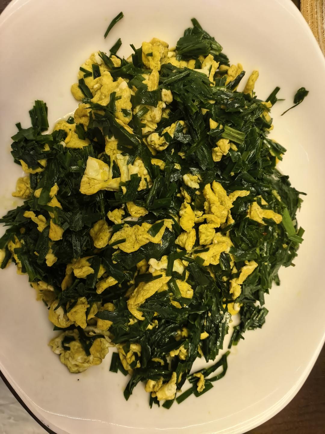 韭菜炒鸡蛋——三分钟快手下饭菜 掌握火候的秘诀