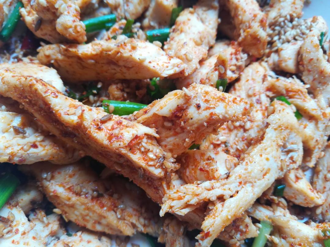 孜然鸡胸肉