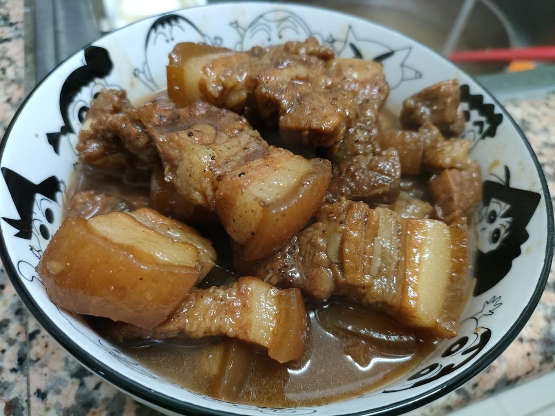 【卤红烧三层肉的做法步骤图,怎么做好吃】甜点琪_下厨房