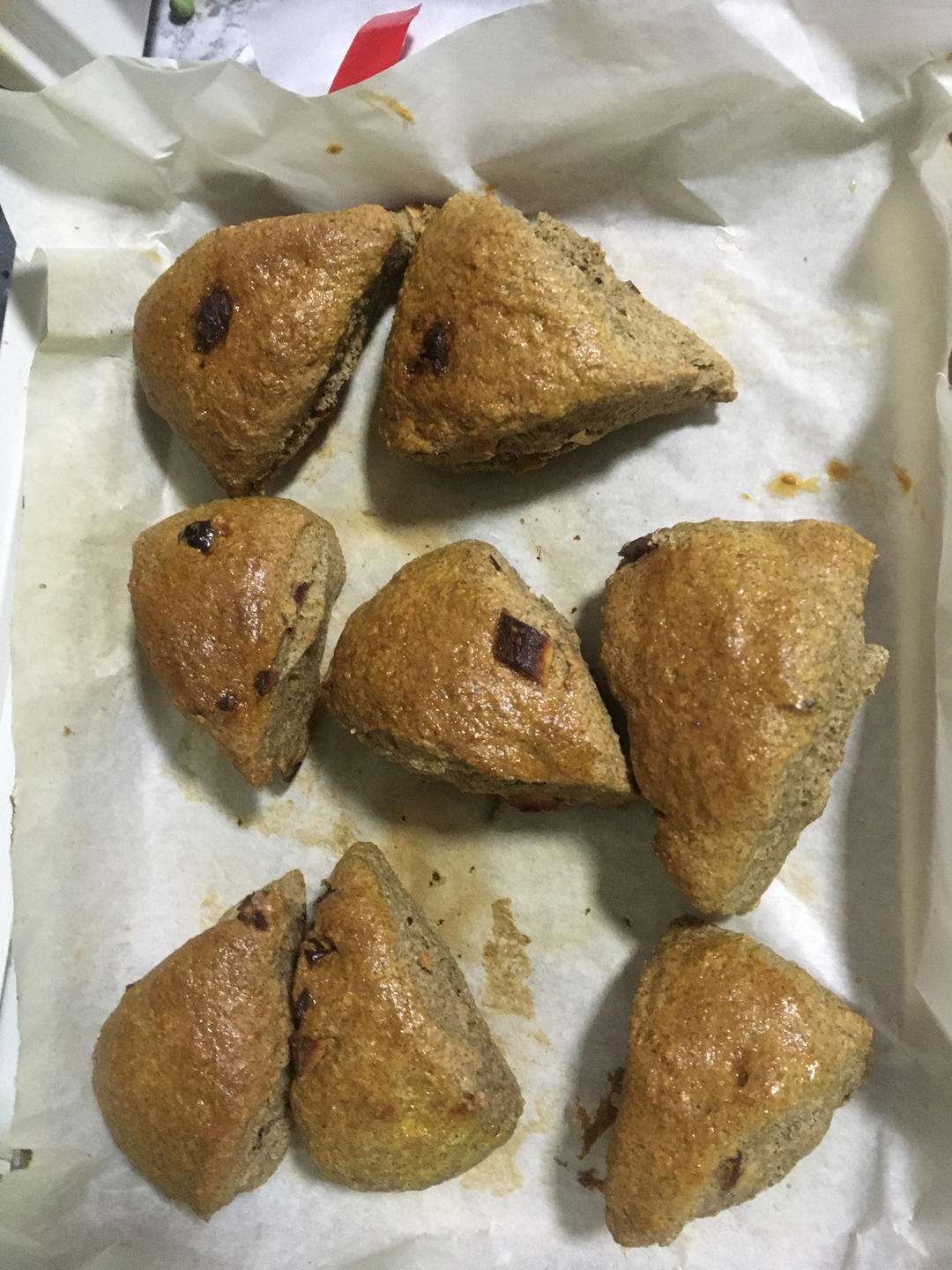 无糖无油全麦司康0️⃣难度
