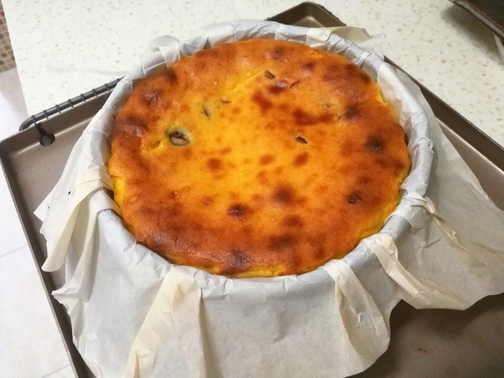 南瓜栗子巴斯克蛋糕