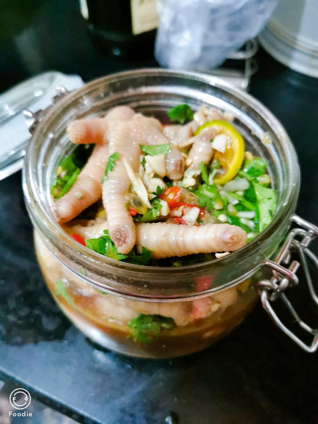 超好吃的🍋酸辣凤爪