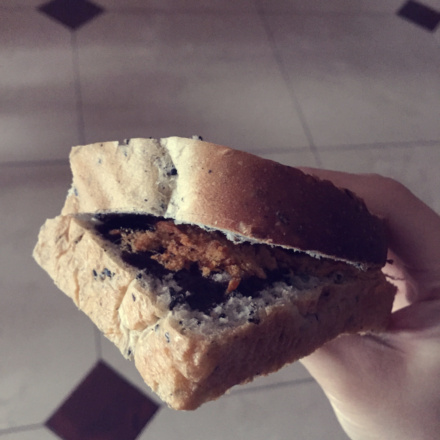 金大旺的黑芝麻吐司